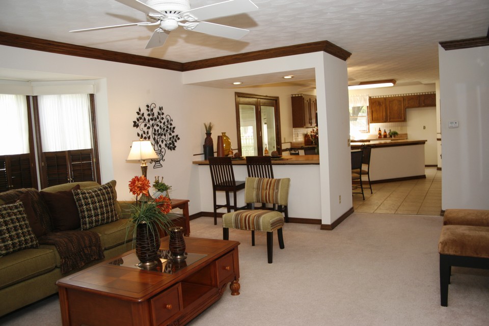 open floor plan