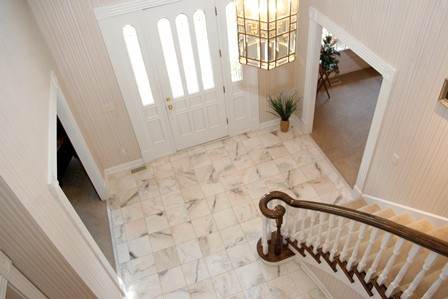 2 story entry foyer